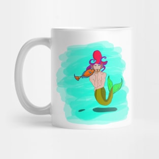 Mermaid man Mug